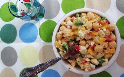 Moroccan chickpea salad recipe