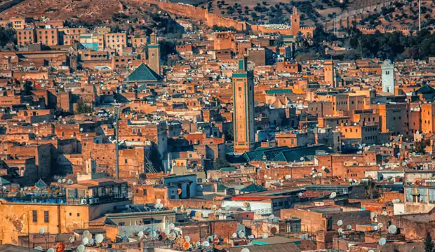 One of the things to do fez Morocco is the viewpoint to enjoy a panoramic view