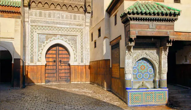 Visiting the Foundouk Nejjarine is one of the places to see in Fes
