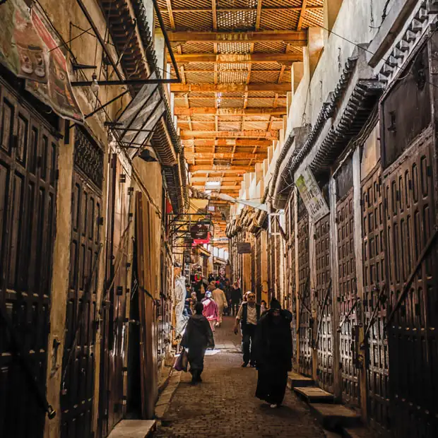 When you think about Fes and what to see you should know that the feeling of chaos is evident